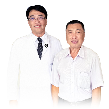 崇德大學眼科 周宗賢執行院長為爸爸手術