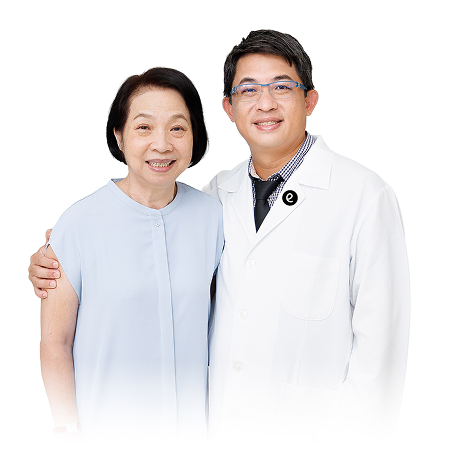 三重信林大學眼科 林均昶院長為媽媽手術