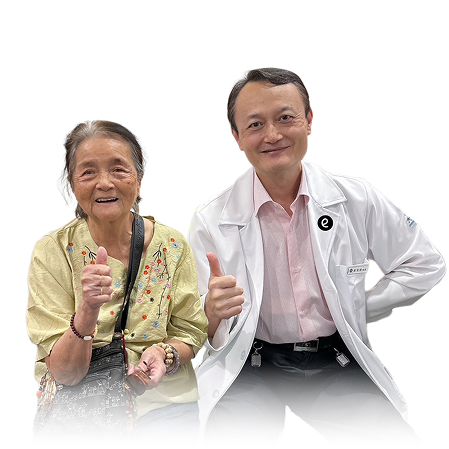 台南大學眼科 蘇俊峰院長為母親手術
