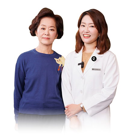 蘆竹大學眼科 林岫儀院長為媽媽手術